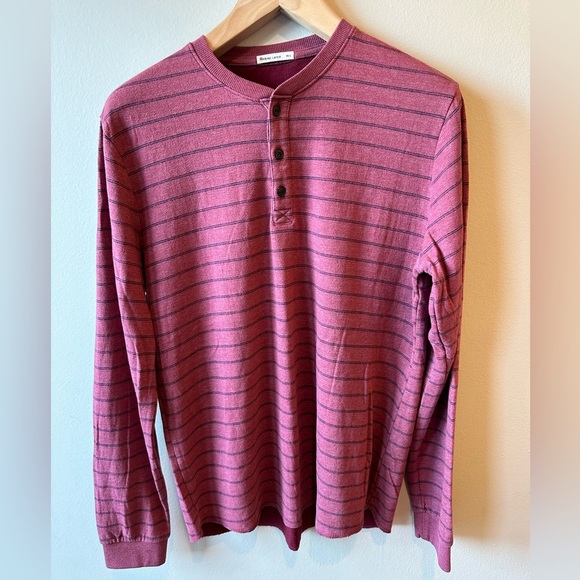 Marine Layer Other - Marine Layer Double Knit Long Sleeve Henley